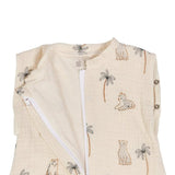 Scutec și sac de dormit antistres 2 în 1 0-3 luni Léo și Maya - 65 cm Candide