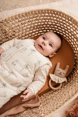 Sac de dormit mini 0-3 luni Leo și Maya 55cm Candide