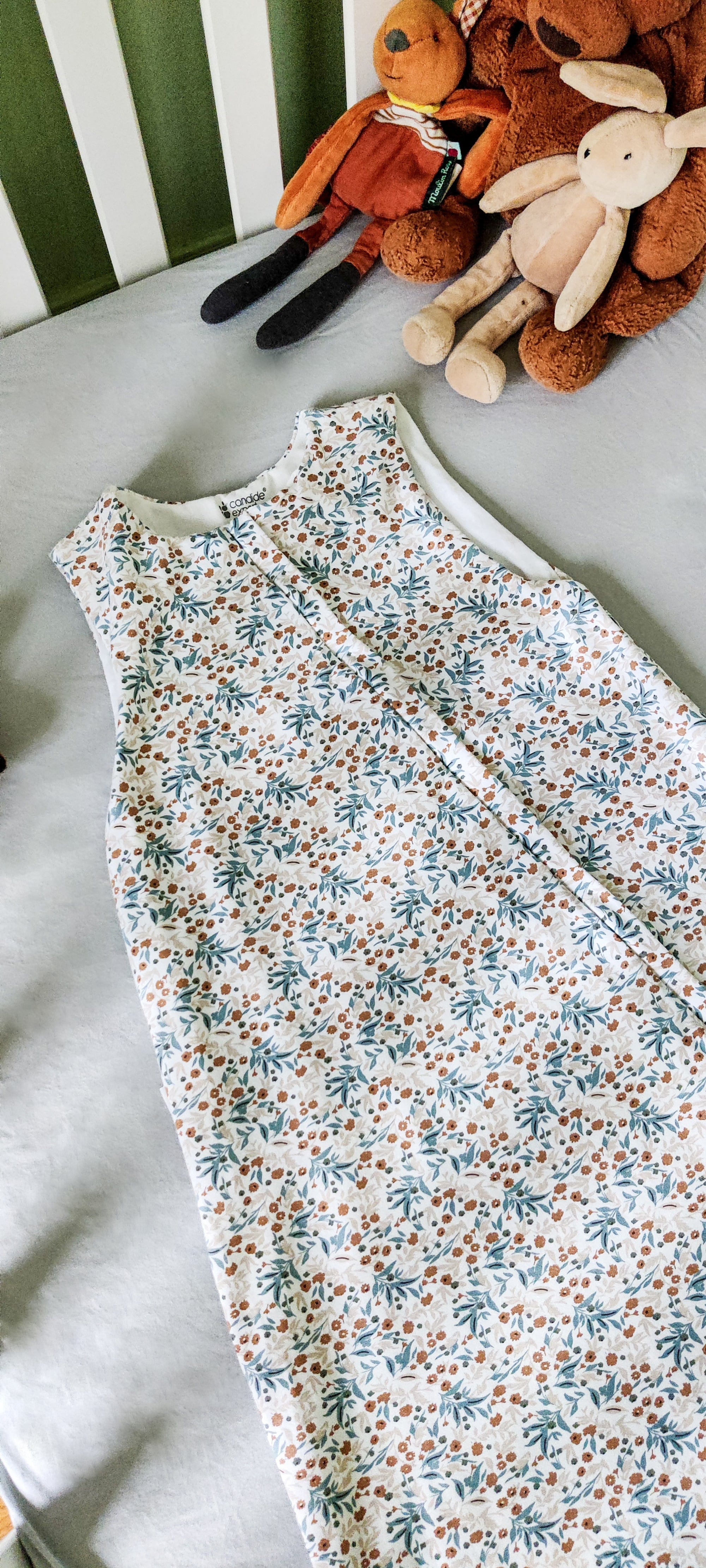 căldură și confort. Sac de dormit de vară Gaspard & Lily - 90 cm Candide