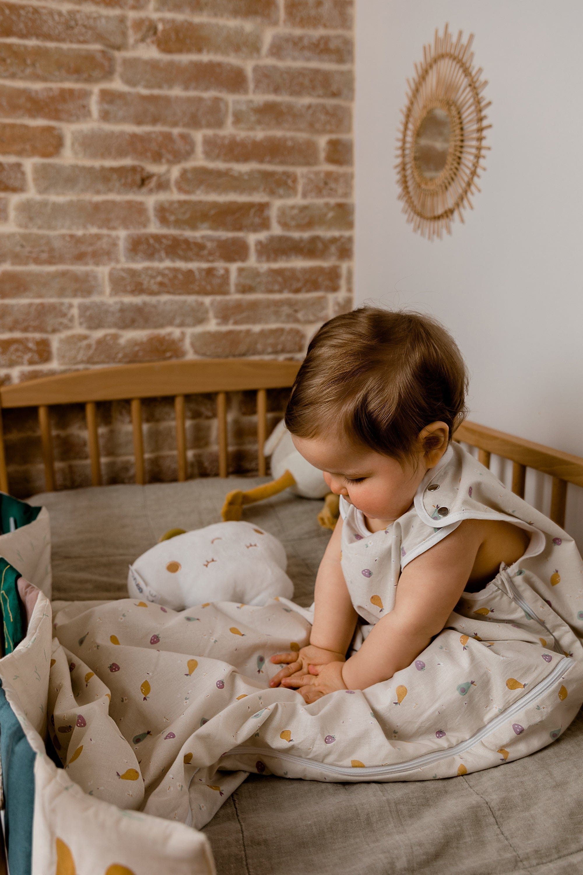 Sac de dormit reglabil 9-36 luni vară - Tifruits Tineo