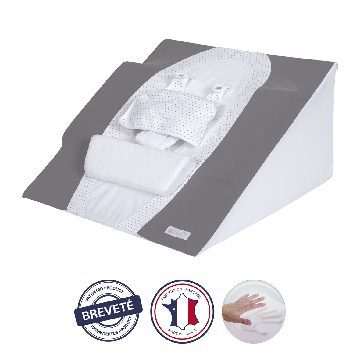 Антирефлуксна Възглавница Клин 30° Morpho Clive Candide --- BebeMama