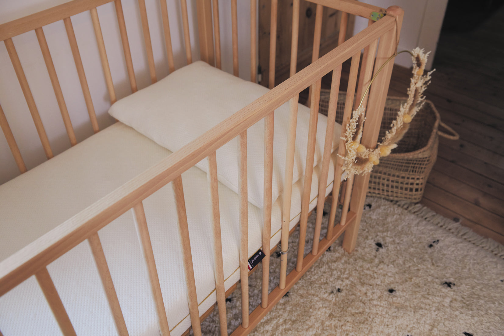 Детска Органична възглавница 60x40 Candide --- BebeMama