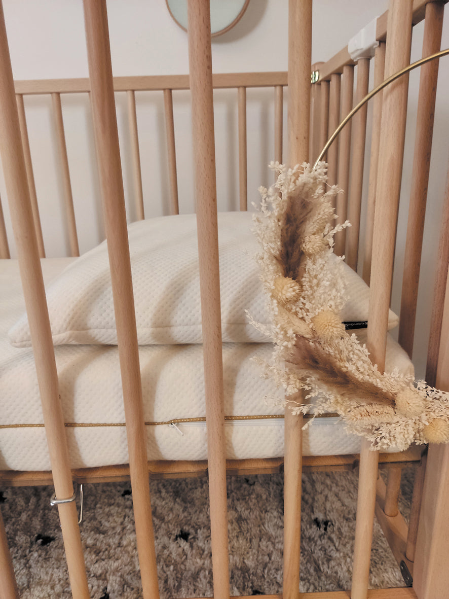 Детска Органична възглавница 60x40 Candide --- BebeMama