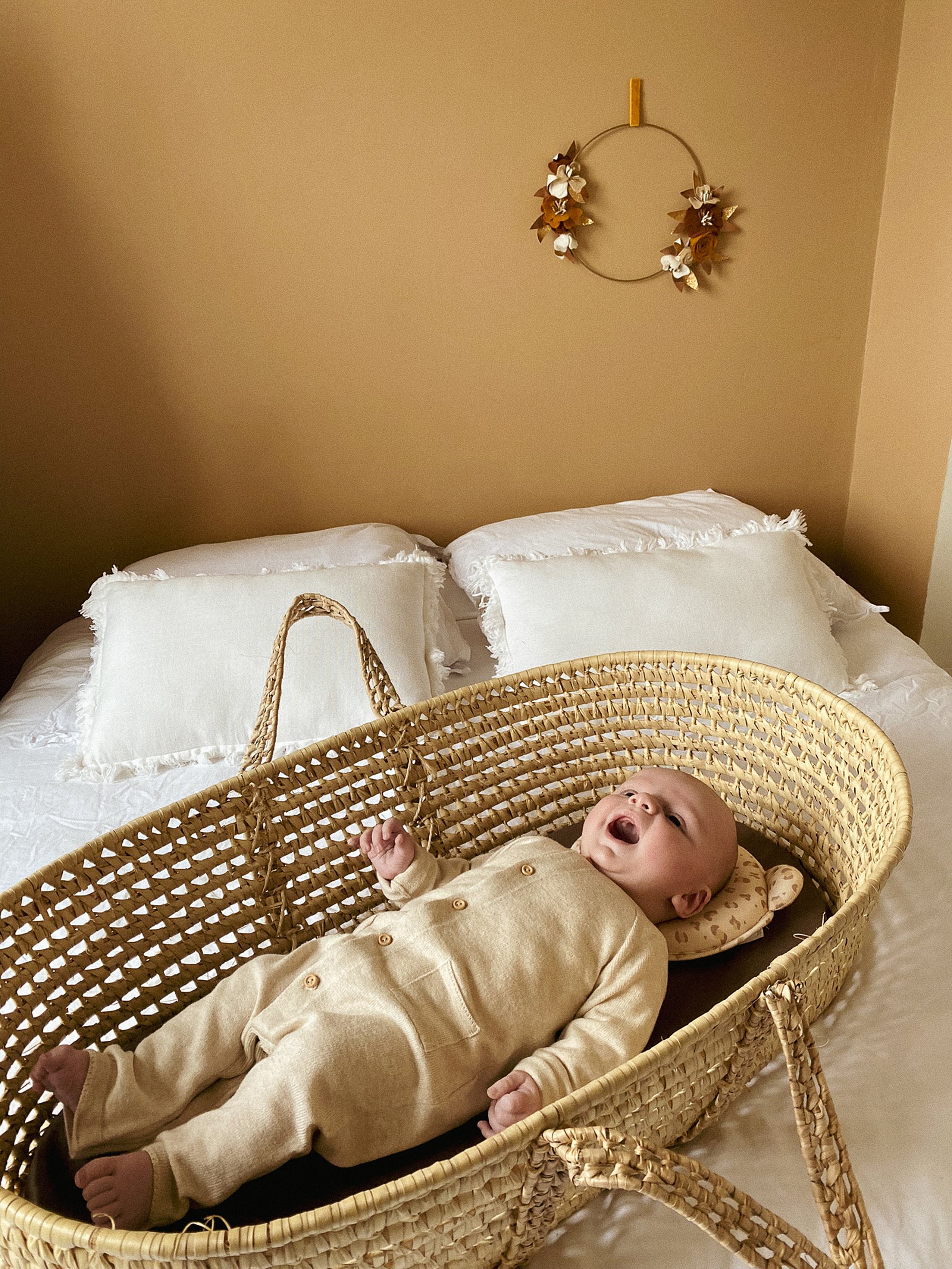 Детска Възглавница P'Tit Panda За Добре Закръглена Глава Леопард Candide