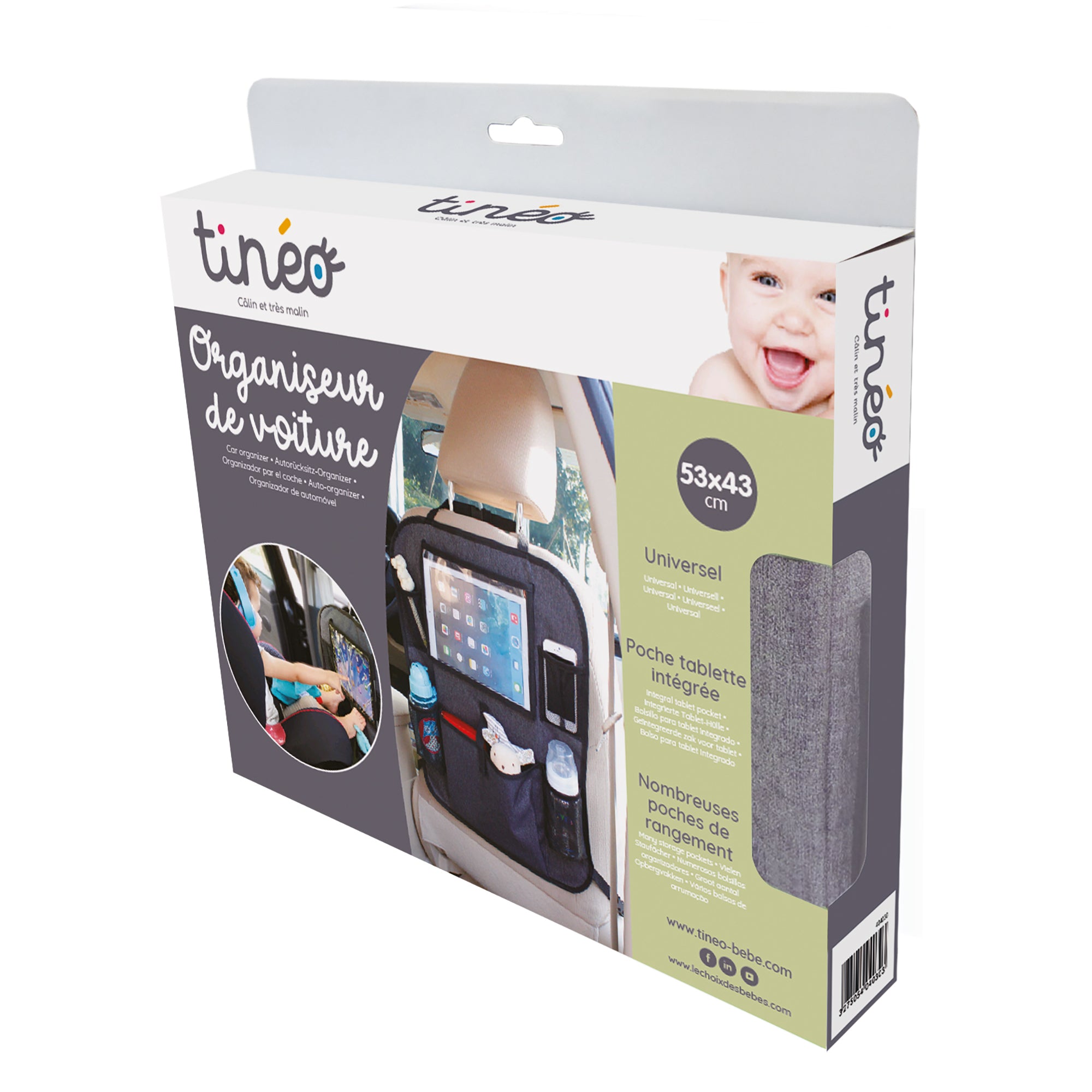 Organizator auto Tineo