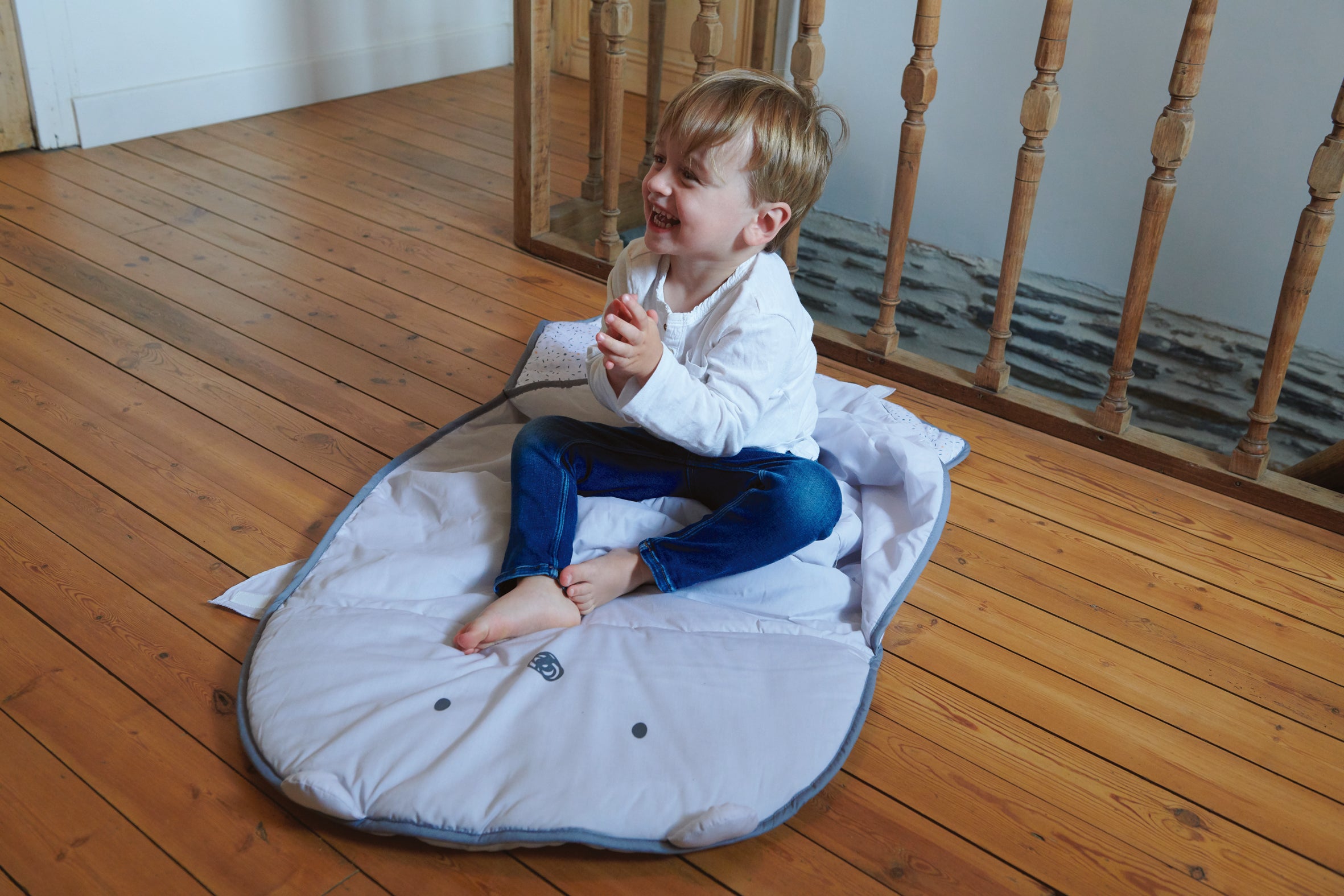 Sac de dormit Sleeping Bear pentru copii de la 2 la 6 ani 140x65cm Tineo