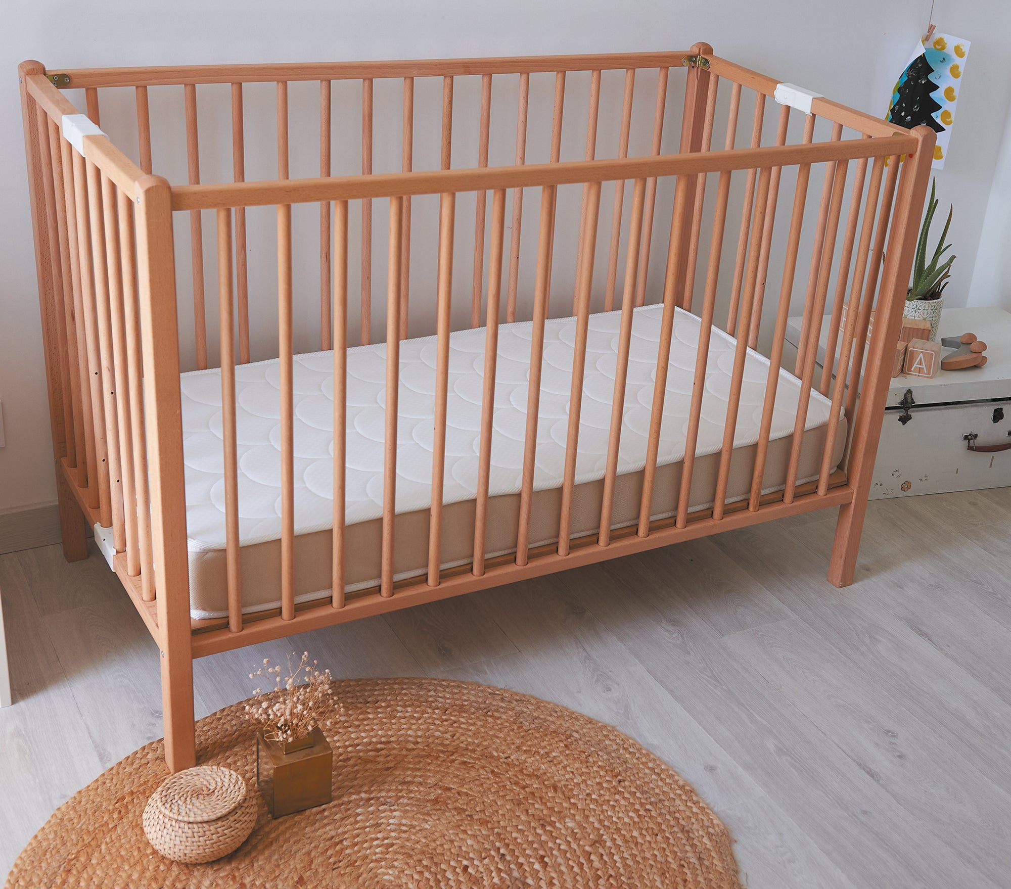 Saltea respirabilă multi-sezon pentru pat 60X120cm (grosime 11cm) Candide