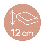 Saltea de creștere pentru bebeluși Tineo 60X120X12cm