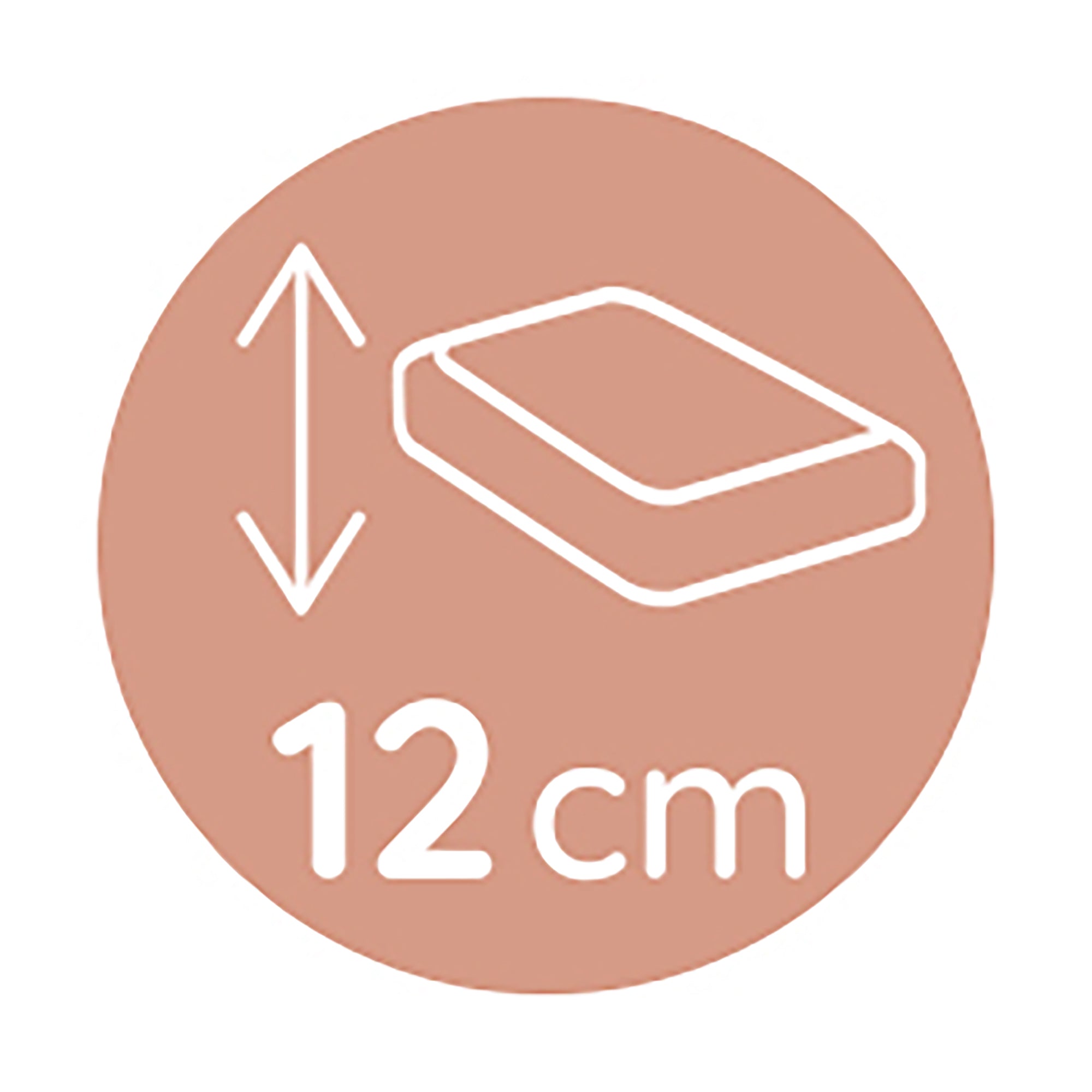 Saltea de creștere pentru bebeluși Tineo 60X120X12cm