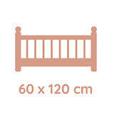 Saltea de creștere pentru bebeluși Tineo 60X120X12cm