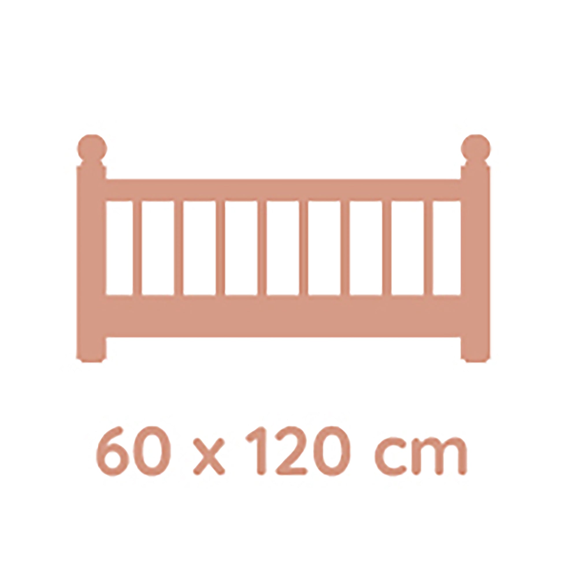 Saltea de creștere pentru bebeluși Tineo 60X120X12cm