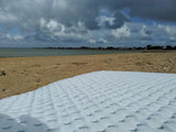 Saltea de călătorie prietenoasă cu oceanul, fabricată din plastic reciclat colectat din ocean, 60x120cm (grosime 4cm), Candide