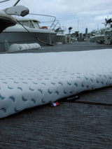 Saltea de călătorie prietenoasă cu oceanul, fabricată din plastic reciclat colectat din ocean, 60x120cm (grosime 4cm), Candide