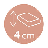 Бебешки матрак за пътуване 60x120 см – Балони от Tineo