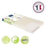 Saltea Zen cu husă din bambus pentru pat 60x120cm (grosime 10cm) Candide