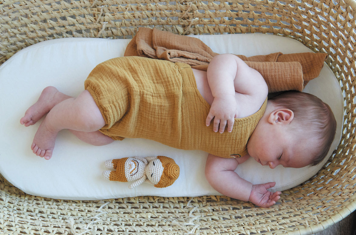 Saltea pentru cărucior sau pătuț pentru nou-născuți 73x32cm (grosime 4cm) Candide