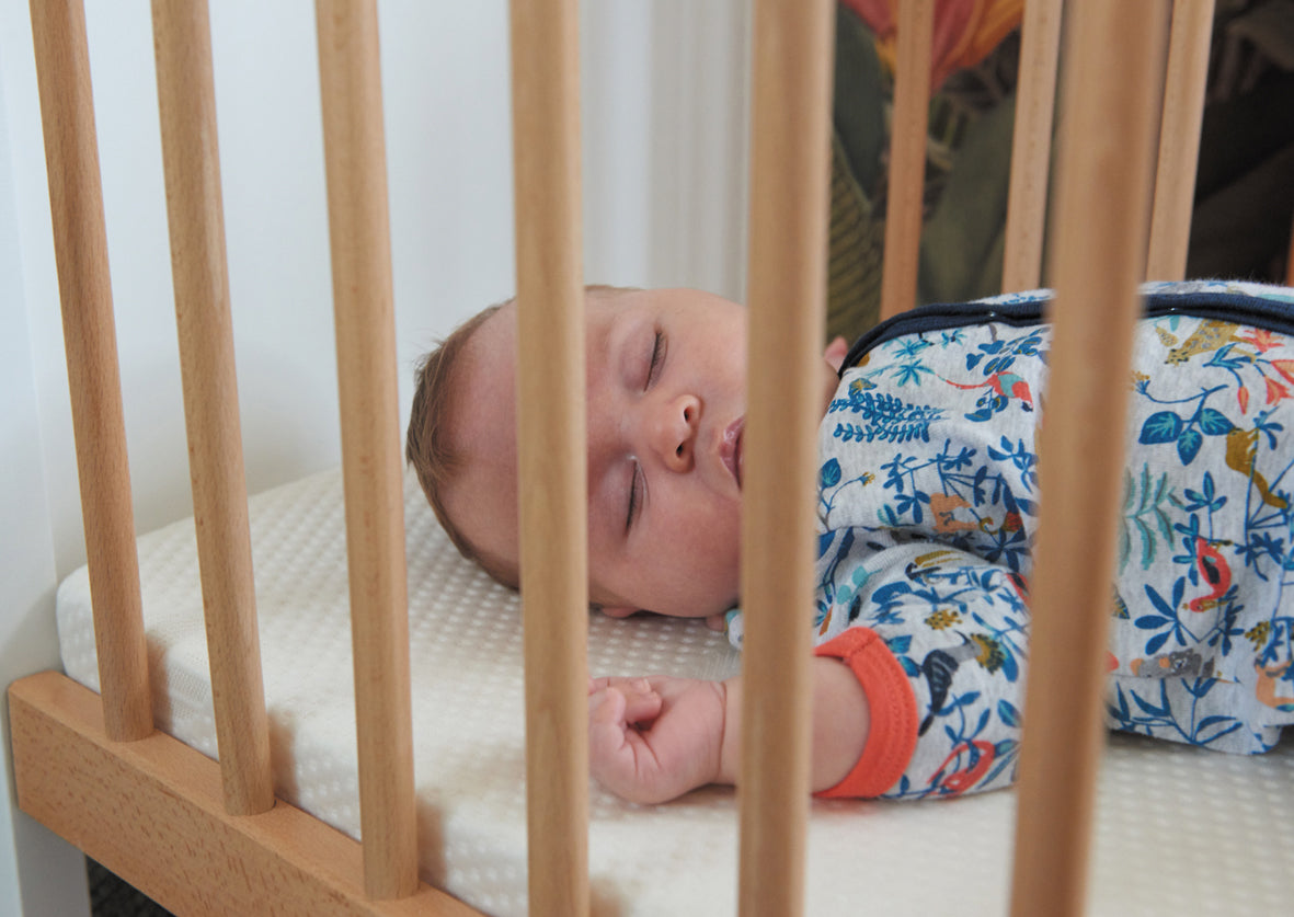 Saltea Fresh pentru pătuț lângă mine sau balansoar 50x83cm (grosime 5cm) Candide