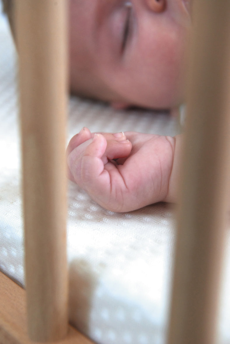 Saltea Fresh pentru pătuț lângă mine sau balansoar 50x83cm (grosime 5cm) Candide