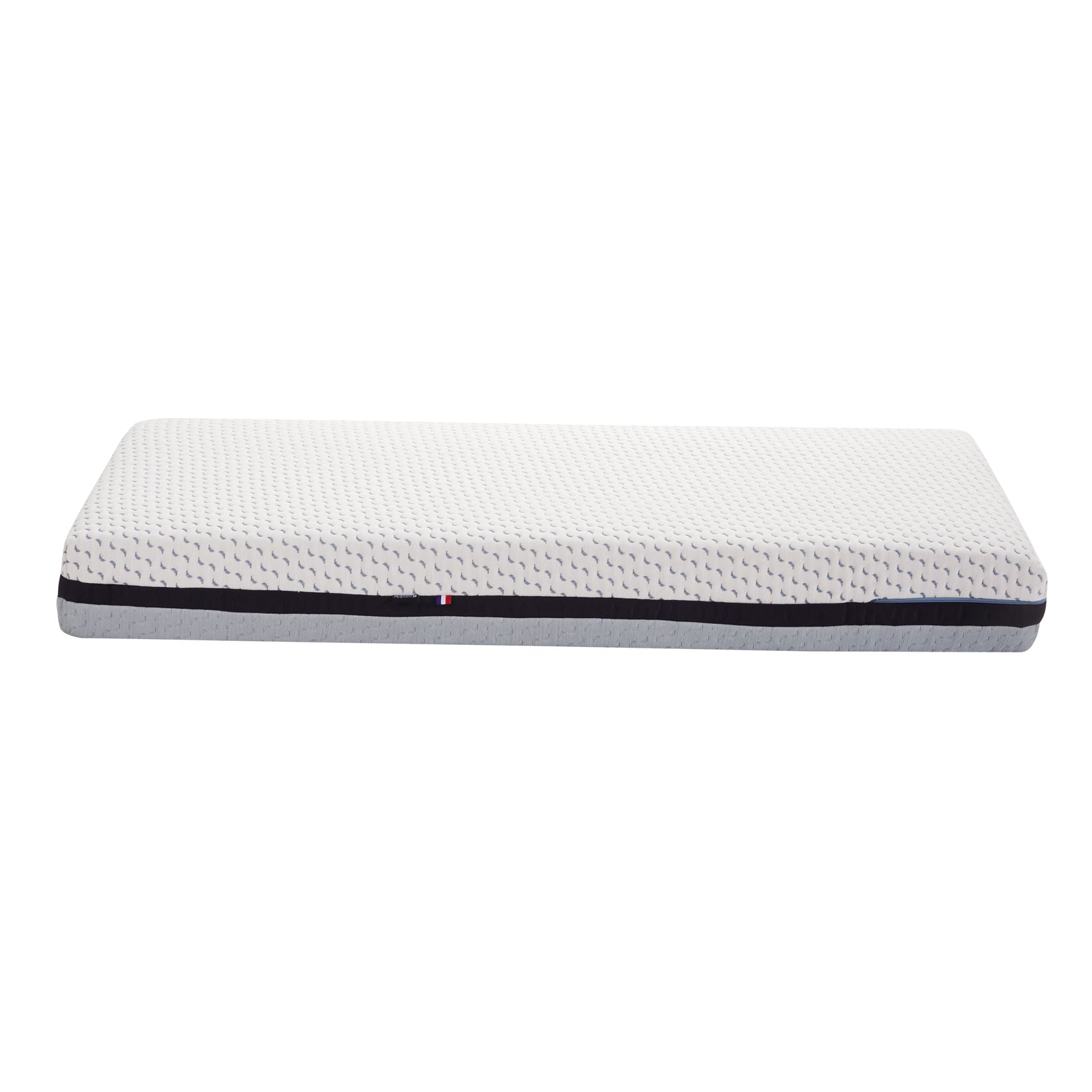 Saltea ecologică, fabricată din plastic reciclat colectat din ocean, 60x120 cm (grosime 13 cm), Candide