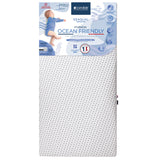 Saltea ecologică, fabricată din plastic reciclat colectat din ocean, 60x120 cm (grosime 13 cm), Candide