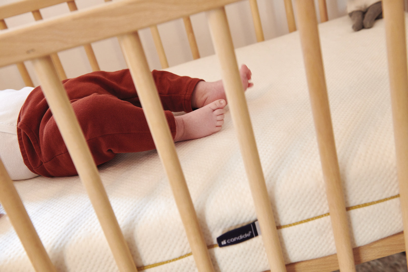 Saltea organică 60x120x12cm Candide