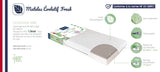 Saltea de creștere pentru bebeluși Fresh 60X120cm (grosime 12cm) Candide