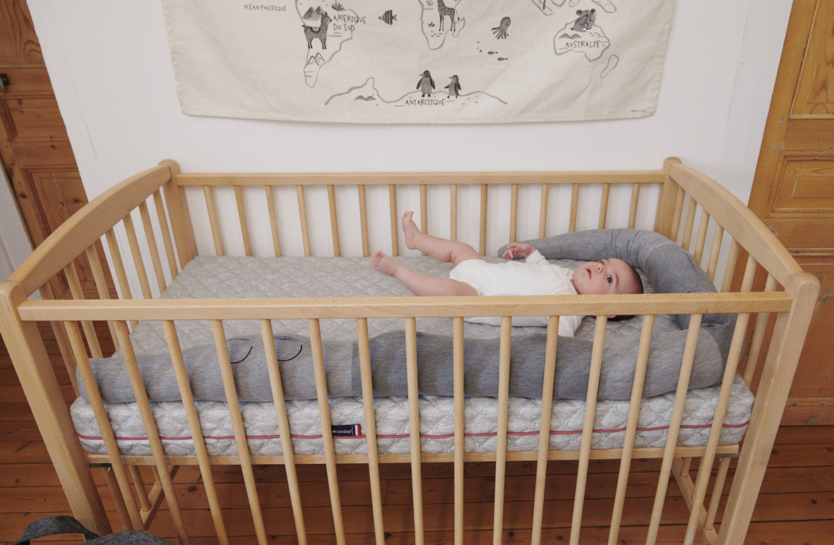 Saltea ergonomică și durabilă pentru copii pentru pat 60X120cm (grosime 11cm) Candide