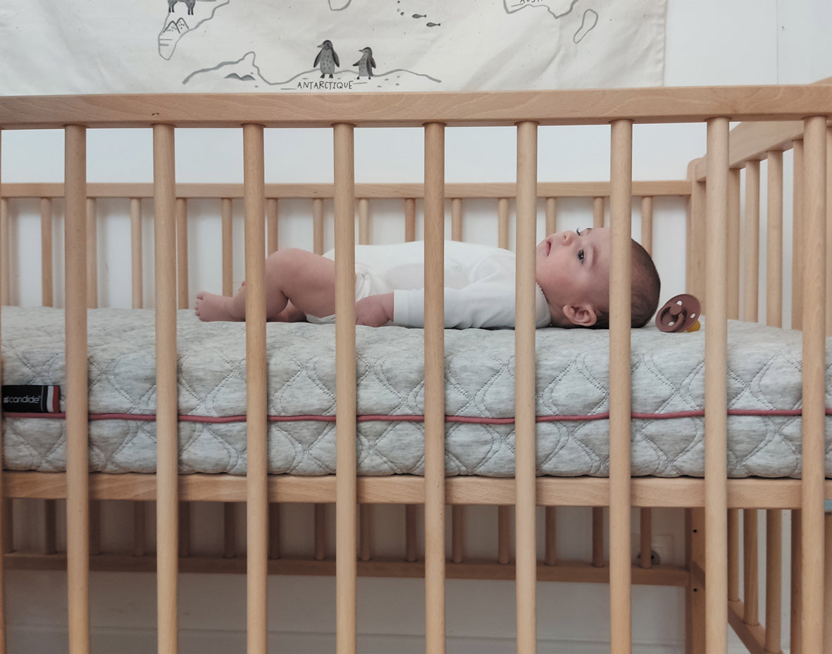 Saltea ergonomică și durabilă pentru copii pentru pat 60X120cm (grosime 11cm) Candide