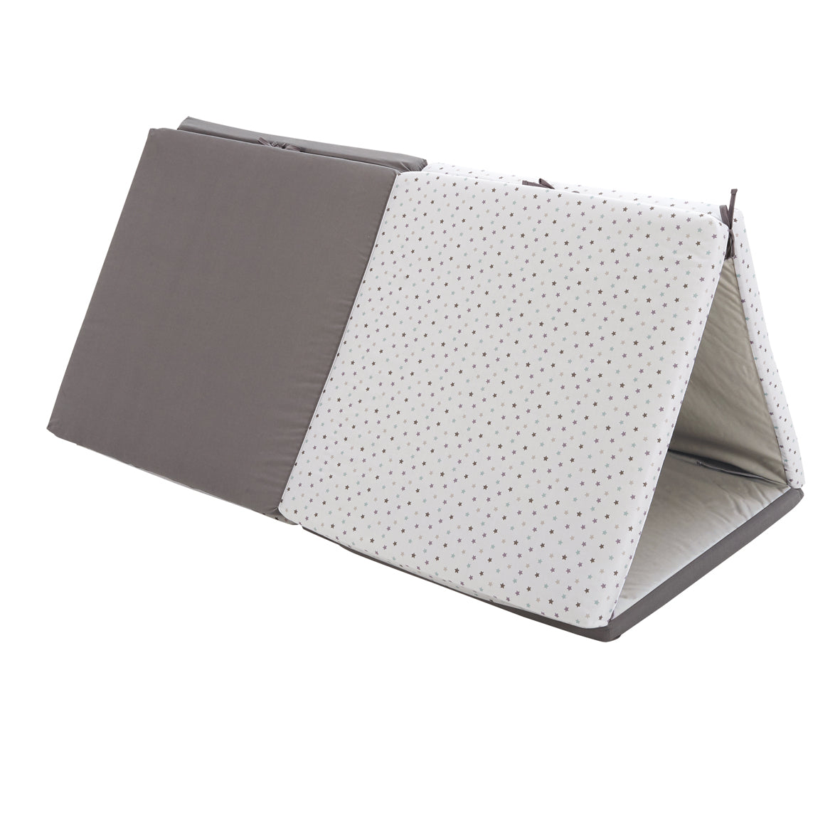 Saltea detașabilă Smart Mat 5 în 1, tunel Barbaron și casă, gri/alb, Candide