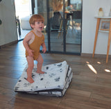 Saltea detașabilă Smart Mat 5 în 1, tunel Barbaron și căsuță, alb-negru, Candide