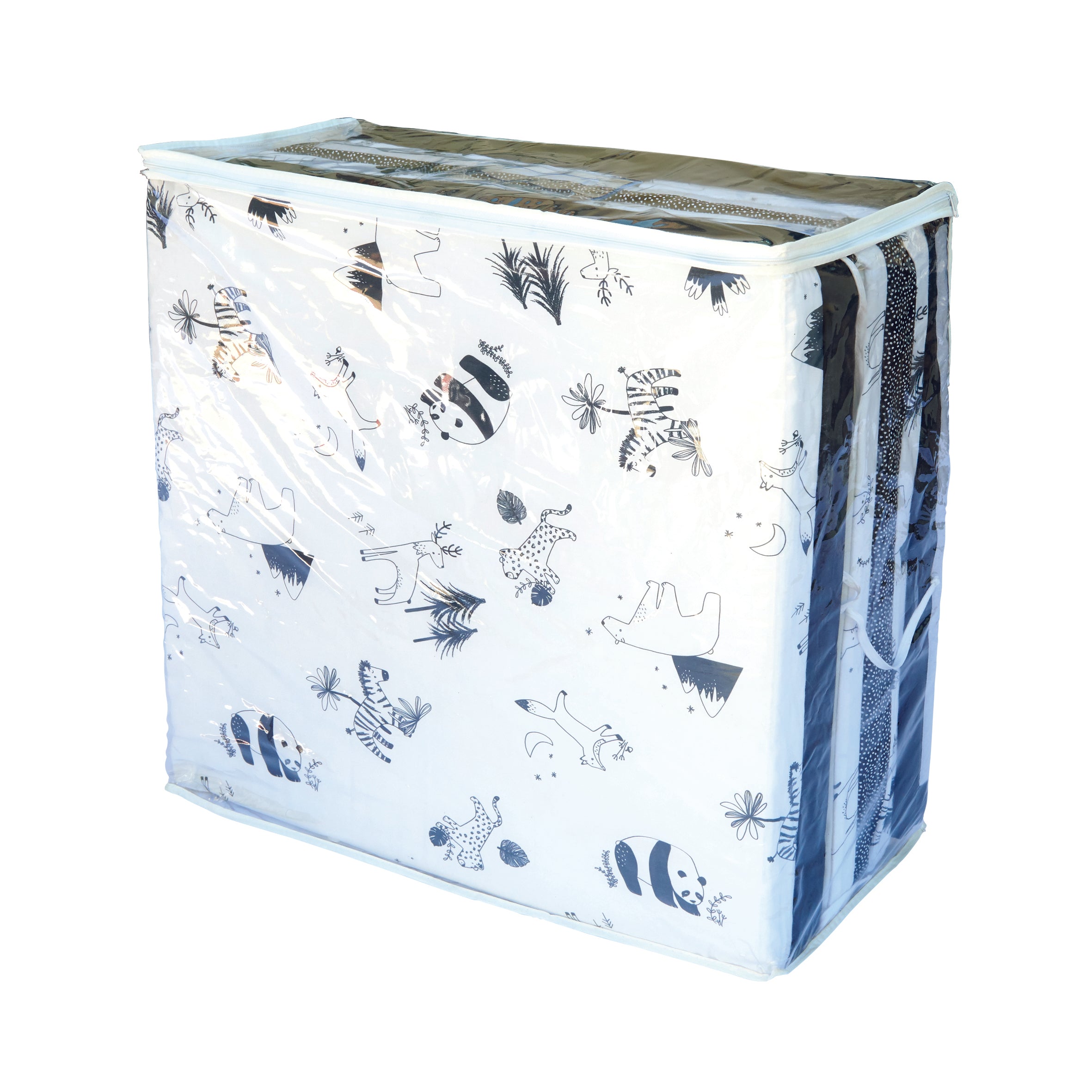 Saltea detașabilă Smart Mat 5 în 1, tunel Barbaron și căsuță, alb-negru, Candide