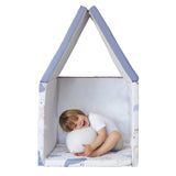 Интелигентна Постелка 5В1 Морски Свят -Постелка За Игра Подвижен Матрак Барбарон Тунел И Къща Tineo --- BebeMama