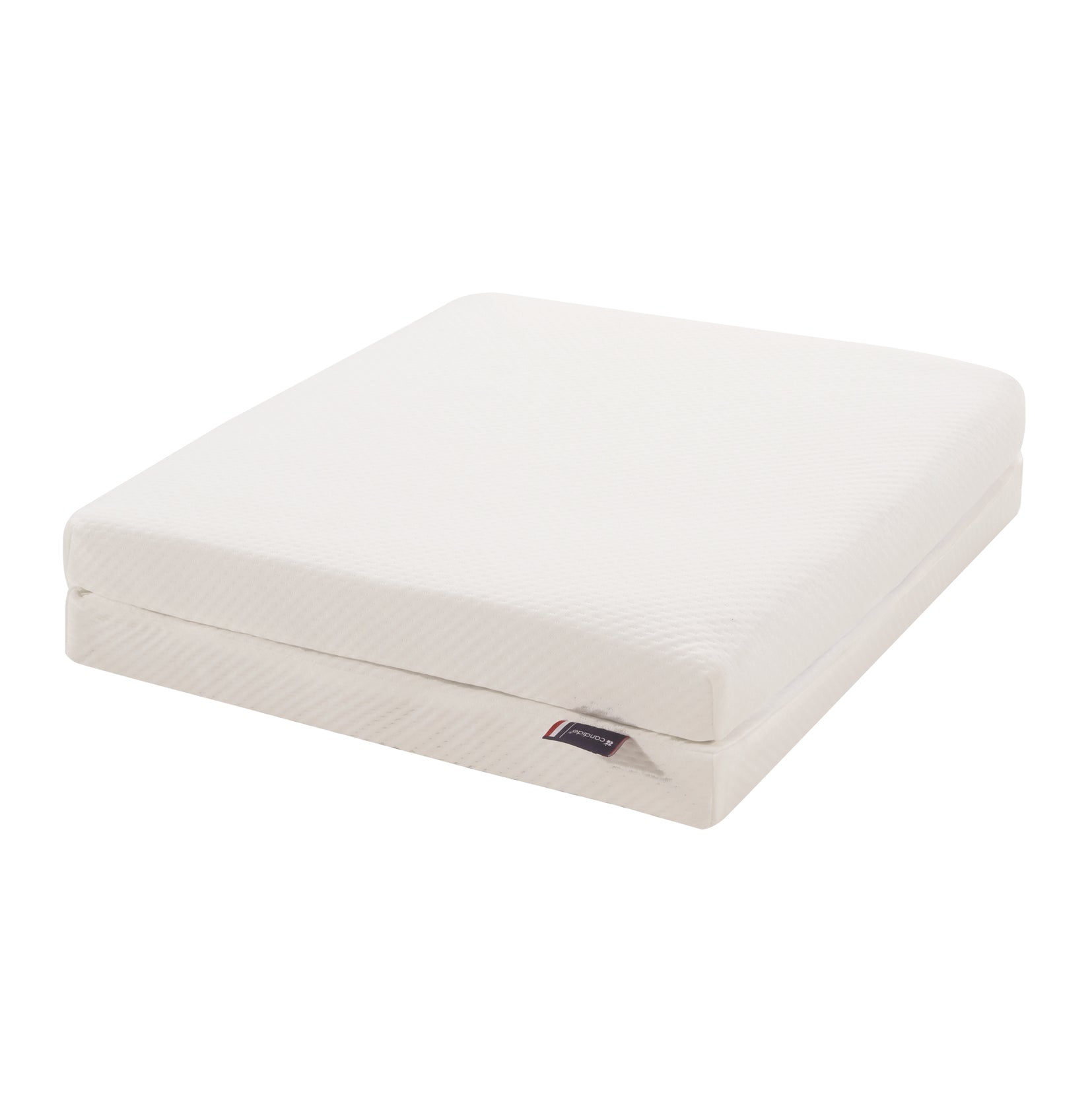 Saltea pliabilă ecologică cu husă din fibre vegetale 60x120 (grosime 7cm) Candide
