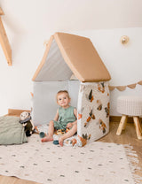 Интелигентна Постелка 5в1 Постелка За Игра, Подвижен Матрак, Барбарон, Тунел И Къща Амазонка Tineo