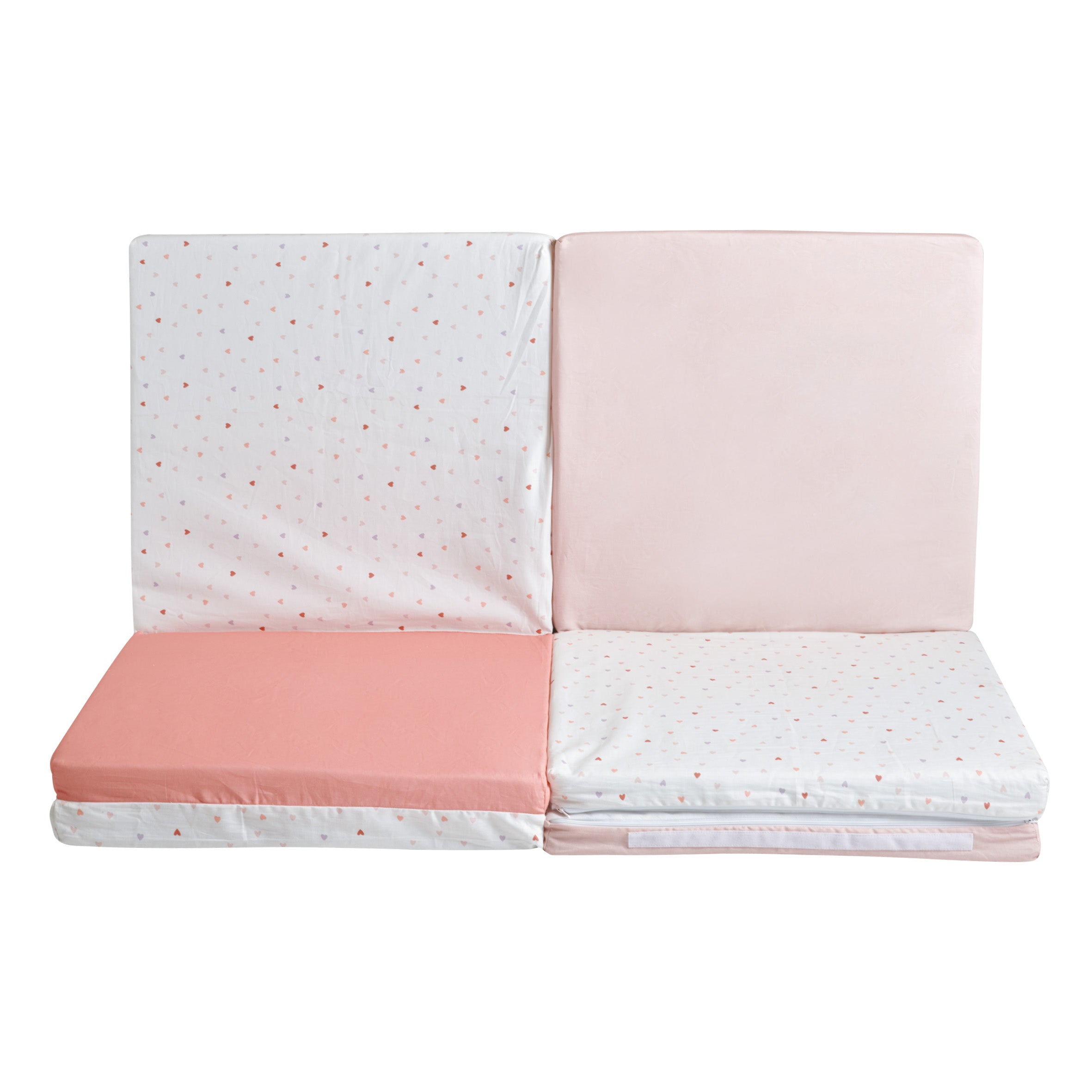 Интелигентна Постелка 5в1 Постелка За Игра, Подвижен Матрак, Барбарон, Тунел И Къща Сърца Tineo --- BebeMama