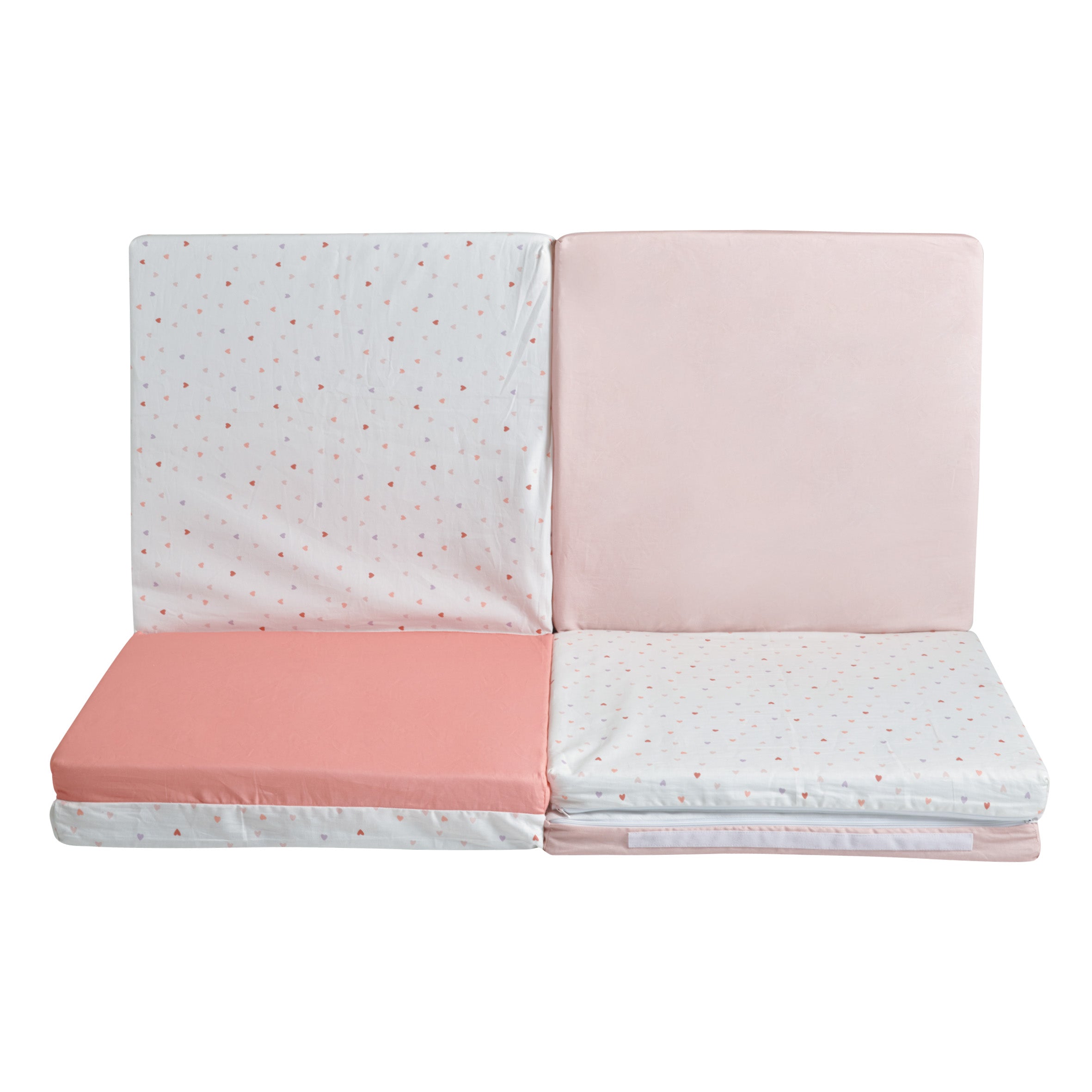 Интелигентна Постелка 5в1 Постелка За Игра, Подвижен Матрак, Барбарон, Тунел И Къща Сърца Tineo --- BebeMama