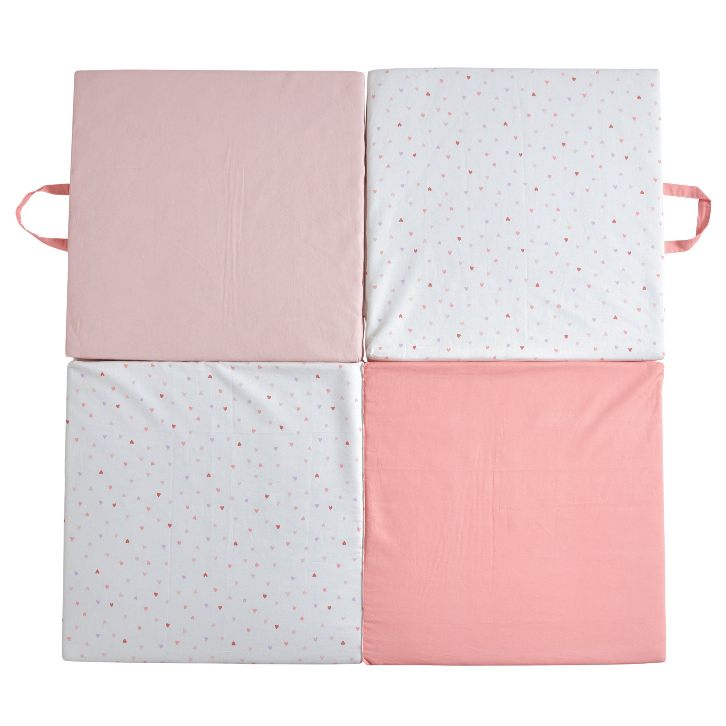 Интелигентна Постелка 3В1-Постелка За Игра, Подвижен Матрак И Барбарон Сърца Tineo --- BebeMama