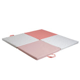 Интелигентна Постелка 3В1-Постелка За Игра, Подвижен Матрак И Барбарон Сърца Tineo --- BebeMama