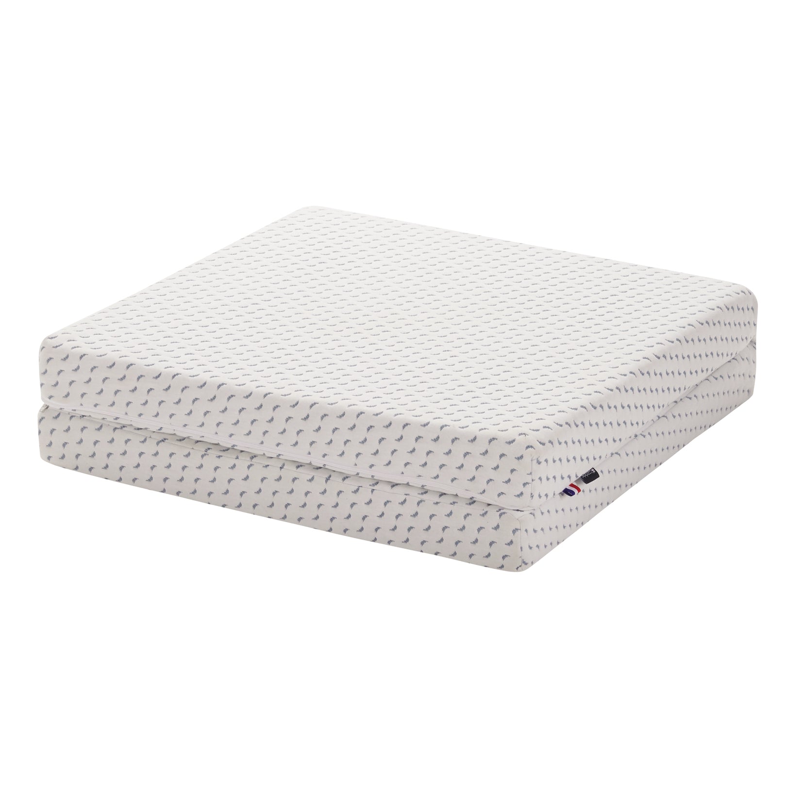 Saltea pliabilă prietenoasă cu oceanul, fabricată din plastic reciclat colectat din ocean, 60x120cm (grosime 7cm), Candide