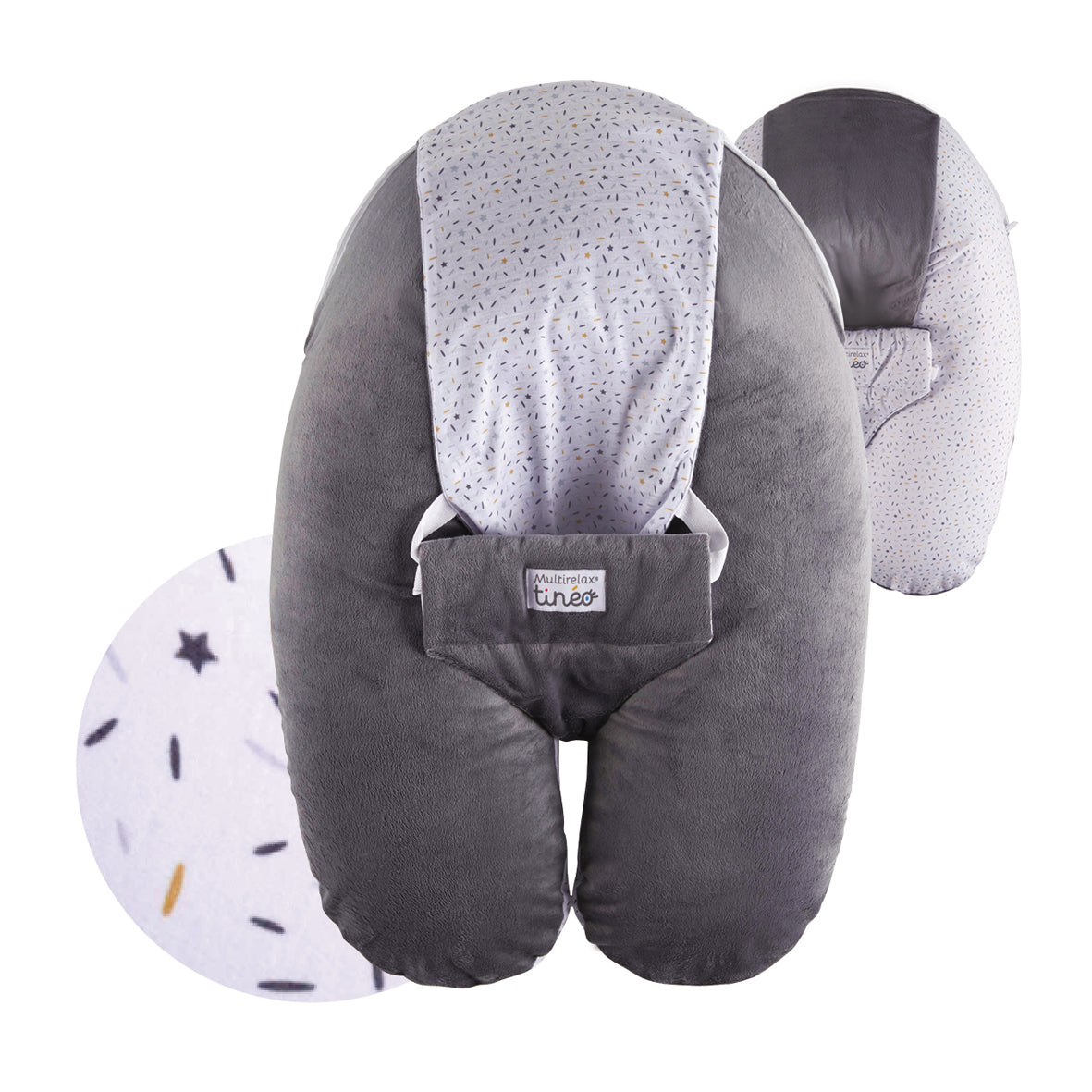 Pernă Multirelax pentru maternitate și alăptare 3 în 1 Tineo
