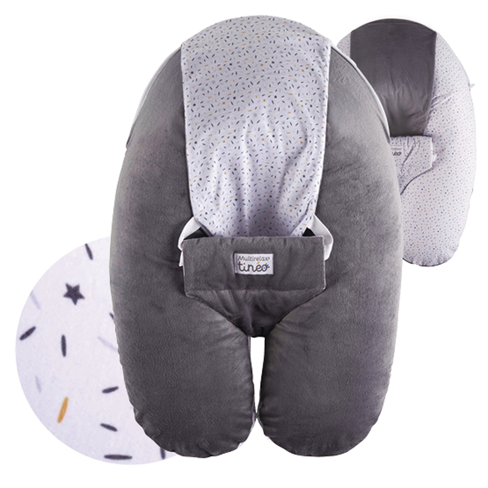 Pernă Multirelax pentru maternitate și alăptare 3 în 1 Tineo