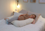 Pernă de maternitate și alăptare Multirelax organică 3 în 1 Candide