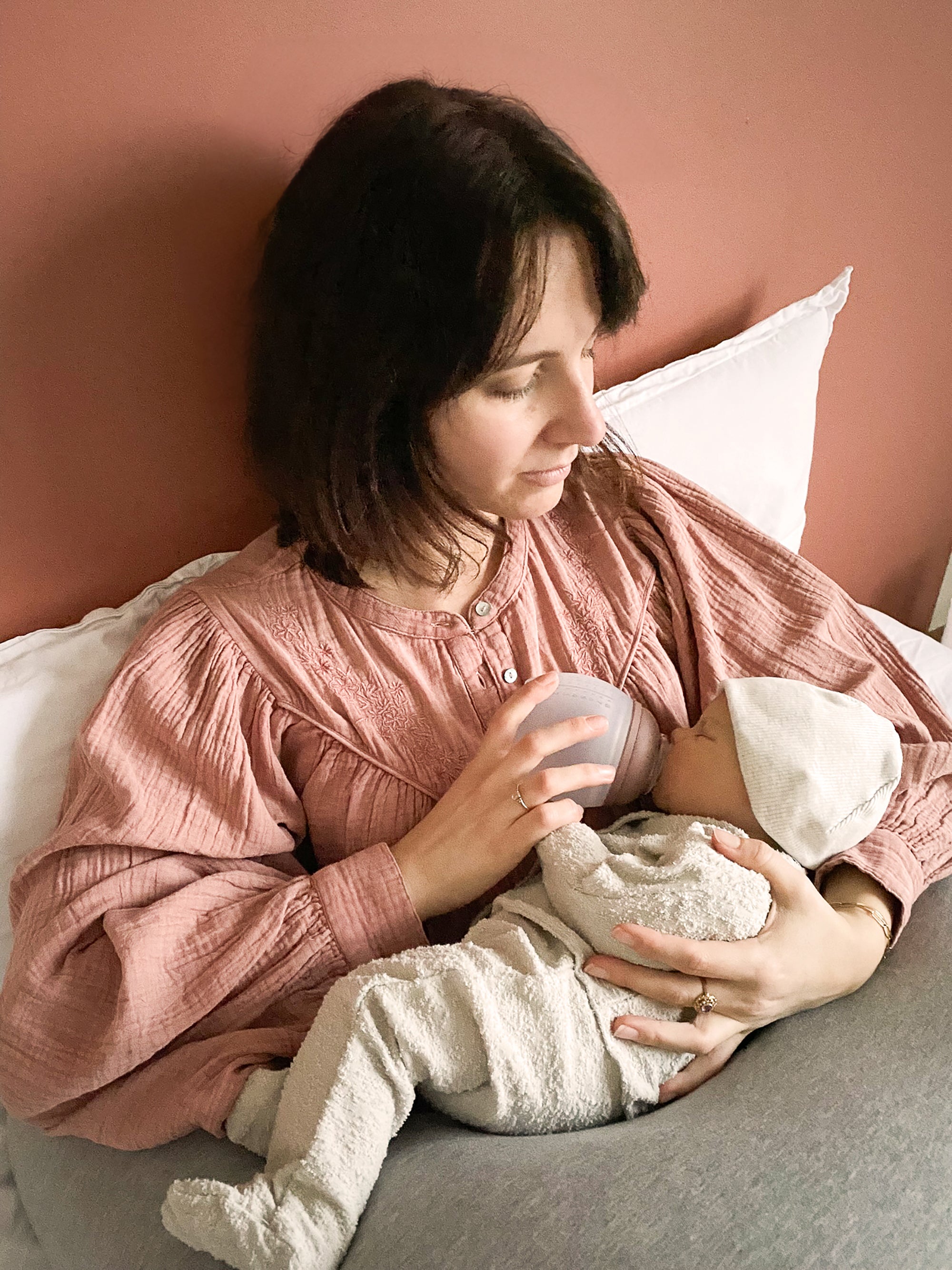 Multirelax Възглавница За Майчинство И Кърмене 3В1 Сиви Зайчета Candide