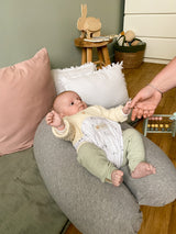 Multirelax Възглавница За Майчинство И Кърмене 3В1 Сиви Зайчета Candide