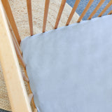 Cearșaf cu elastic gri 60x120cm Candide