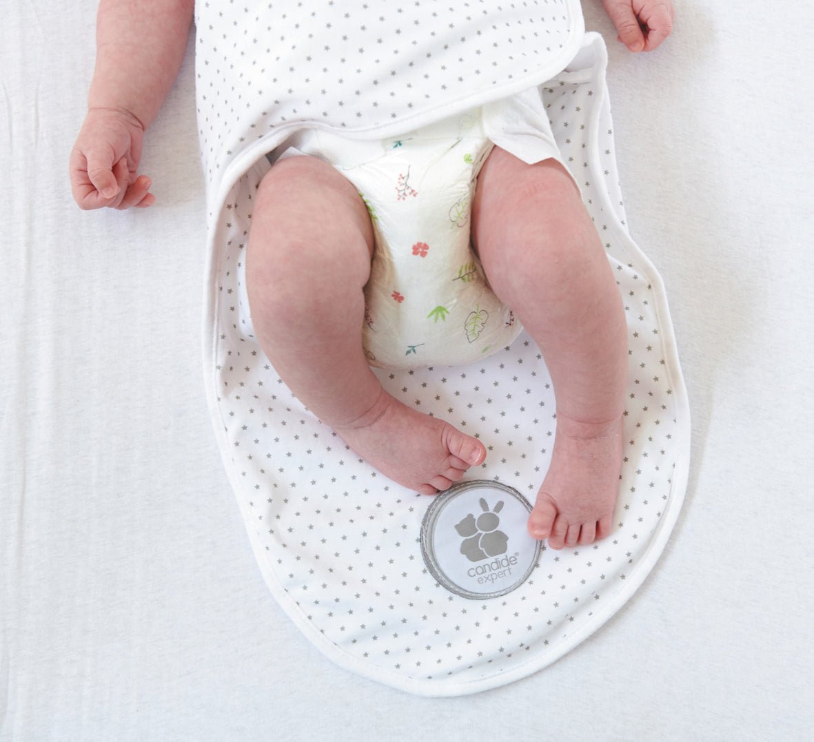 Антистрес Пелена За Повиване Candizen Звезди Candide --- BebeMama