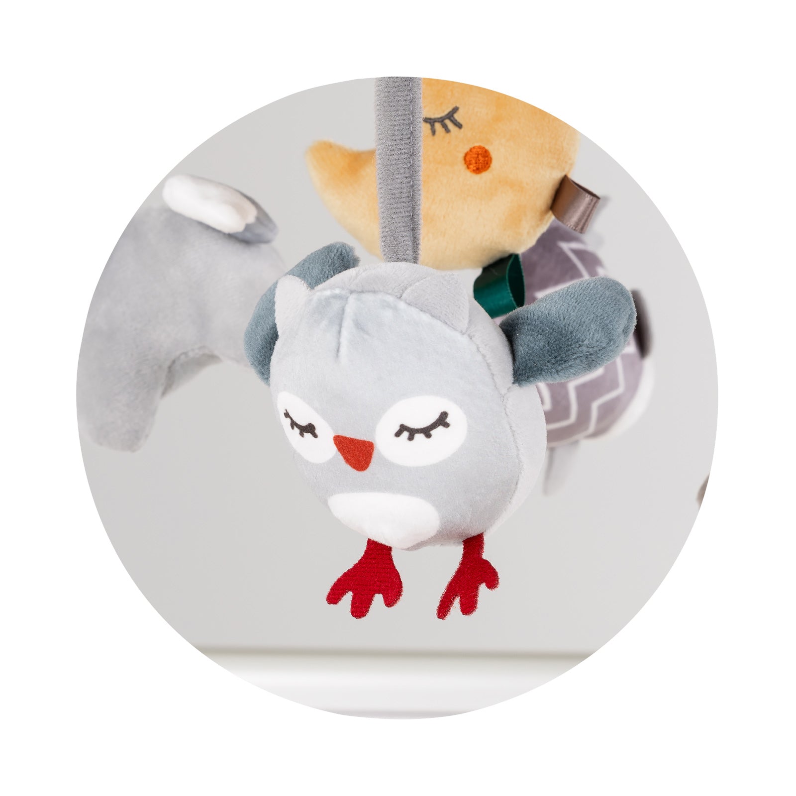 Муз.играчка С Проектор"спящата Гора"сива Chipolino