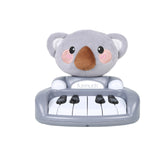 Играчка Пиано Коала Плюшена Светло Сива Chipolino