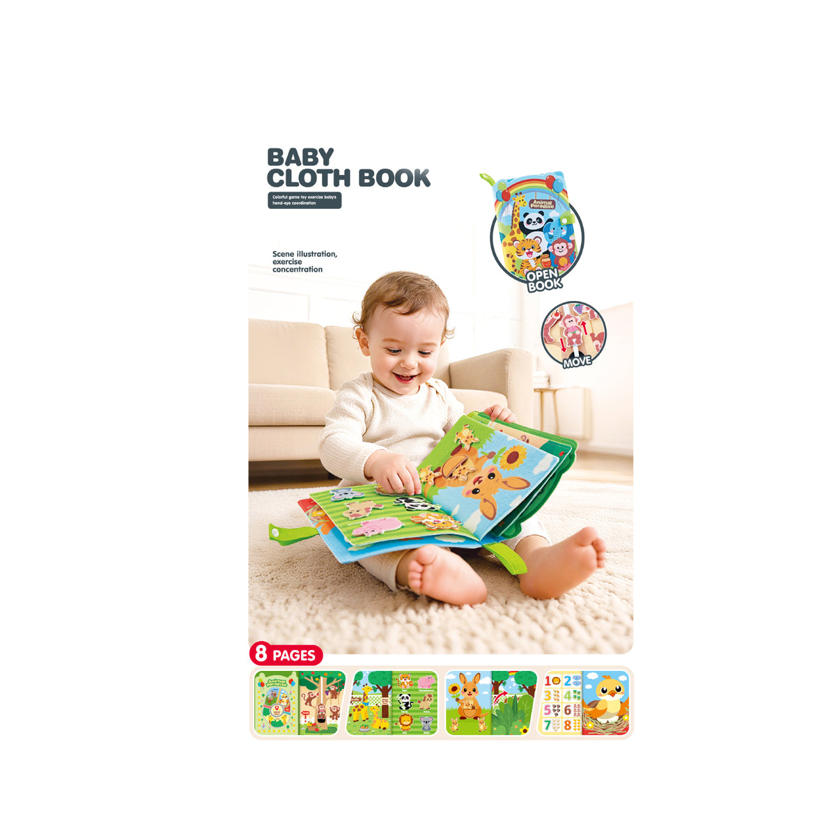 Дет.интерактивна Книжка Зоопарк Chipolino