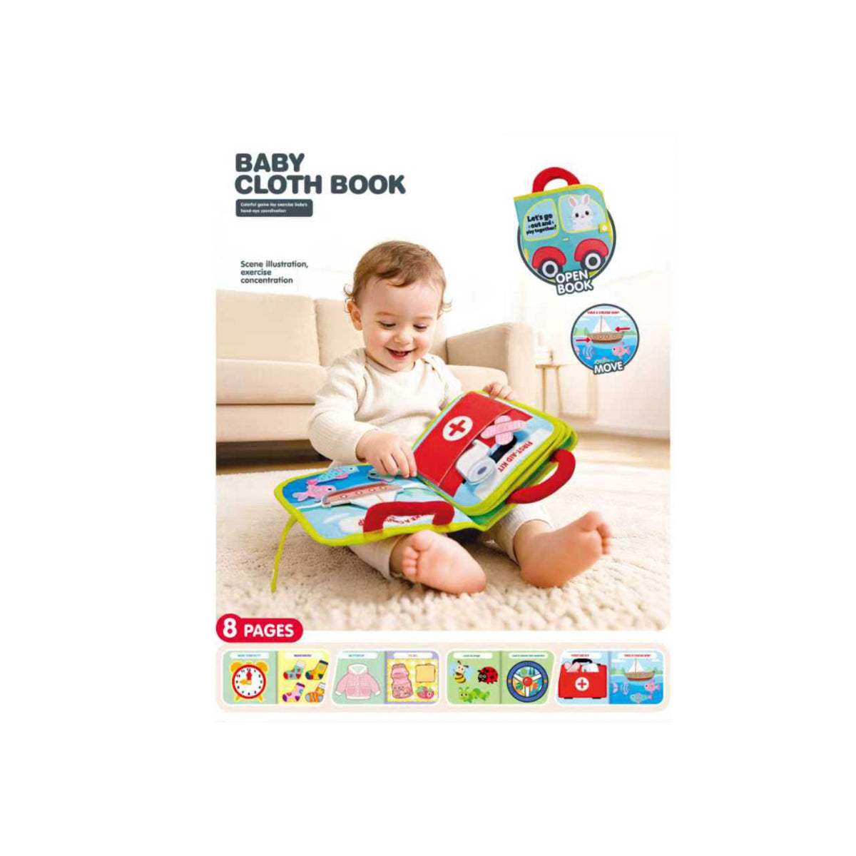 Дет.интерактивна Книжка Учи И Играй Chipolino